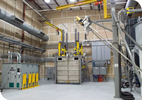 Traitement efficace des déchets solides, conditionnement, protection de l'environnement, confinement et isolement des matières radioactives, garantie d'une gestion sûre et rentable des flux de déchets solides